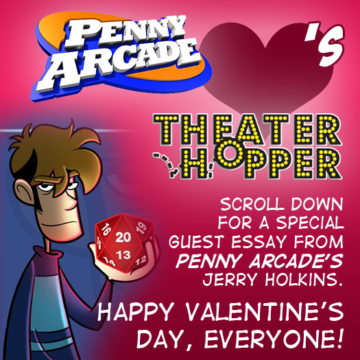 Penny Arcade, Jerry Holkins, fatherhood, essay, guest, Tycho, Valentine's Day