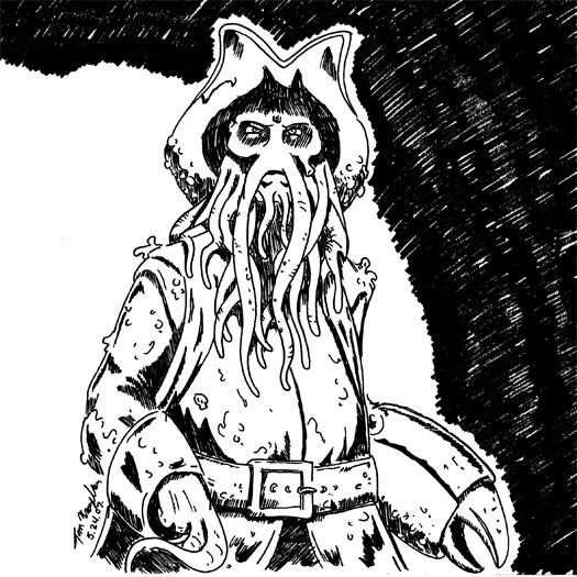 SKETCH – DAVY JONES