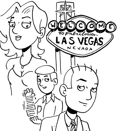 sketch, Ocean's 13, Las Vegas