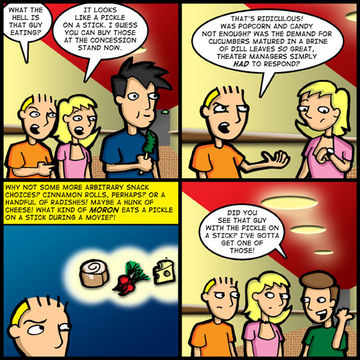 I’VE GOT THE FEELING FOR THE FLAVOR OF BRINE