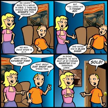 DAVID SPADE IS 5 FOOT 4 INCHES OF UNWATCHABLE