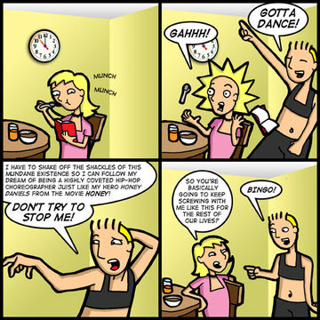 I LOOK GOOD IN A SPORTS BRA, RIGHT?