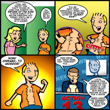 NEXT TIME, TAKE A SWEATER