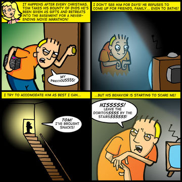 THE MOVIE GEEK UNDER THE STAIRS