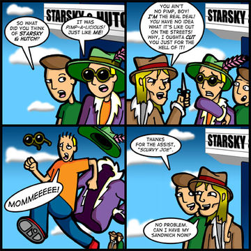 THE BOY WHO CRIED PIMP