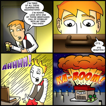 THE DRAMATIC EXPLOSION