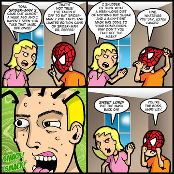 WEB-SLINGERS SHOULD EXFOLIATE