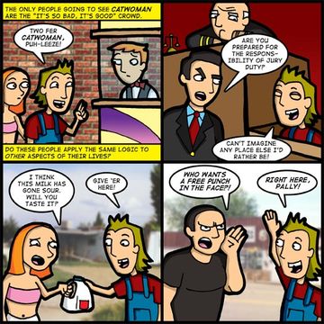 IT’S NOT JUST THE CAT SUIT THAT SELLS TICKETS