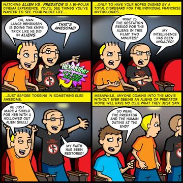 ALIEN VS PREDATOR VS THE AUDIENCE – WE LOSE