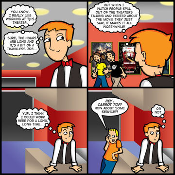 CUSTOMER SERVICE RUNS THE GAUNTLET