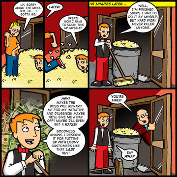 REWARD FOR A HARD DAYS WORK