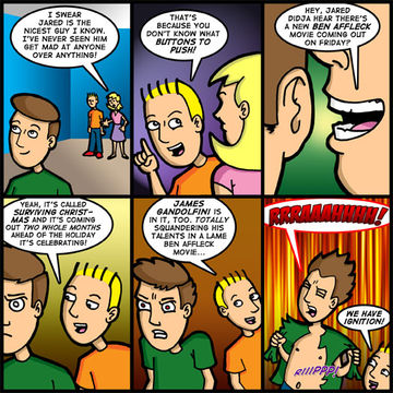 MAD ENOUGH TO TEAR THE 50 COTTON, 50 POLY