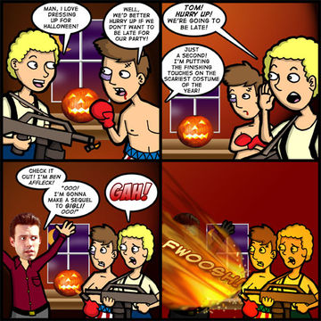 A POOR CHOICE OF COSTUME