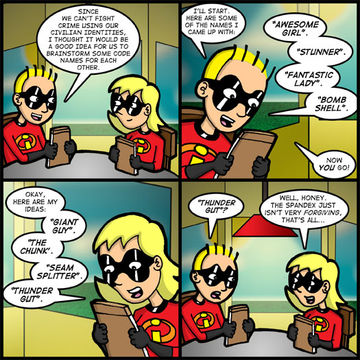 THE HERO THAT COULD STAND TO DROP A FEW POUNDS