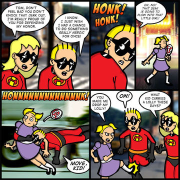 A HERO’S WORK IS NEVER DONE