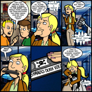 EVIL TRIES TO PULL A FAST ONE