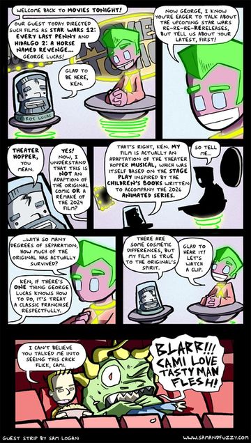 GUEST STRIP – SAM LOGAN