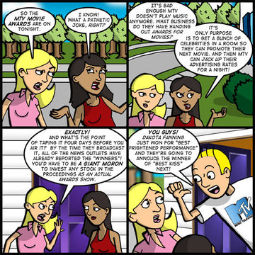 THE MTV ‘MARKETING TO MORONS’ AWARD