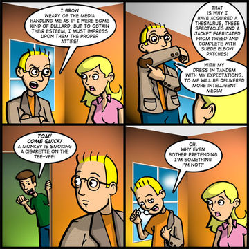 THE JACKET WAS TWEED