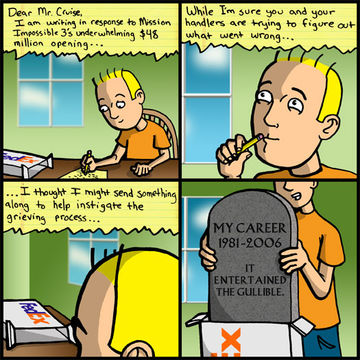 THE FIRST STAGE IS DENIAL