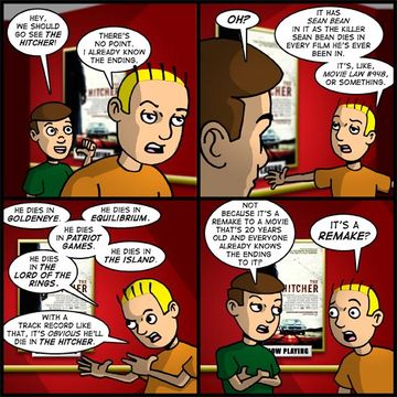 AS DEAD AS SEAN BEAN