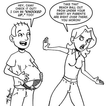 SKETCH – KNOCKED UP