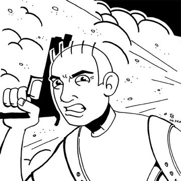 SKETCH – ACTION HERO