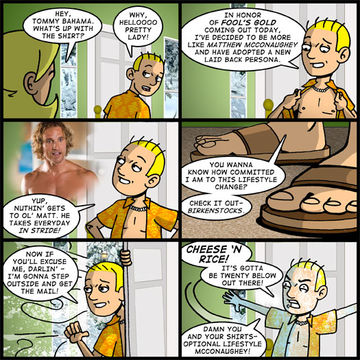 IT HELPS TO LIVE IN A WARM CLIMATE