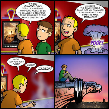 I WOULD TELEPORT OUT OF THIS CONVERSATION