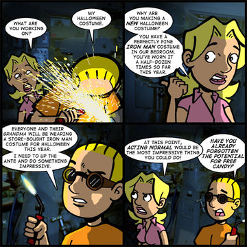 A COSTUME WORTHY OF A FULL-SIZED SNICKERS