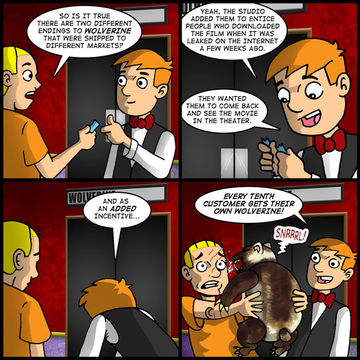 FREE RABIES SHOT WITH LARGE POPCORN