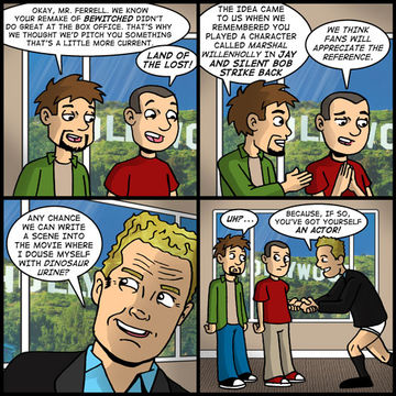 THE MARK OF A THESPIAN