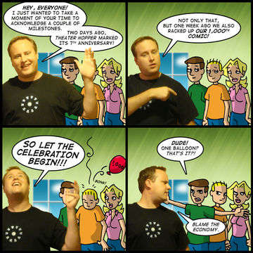 7 YEARS AND 1,000 COMICS