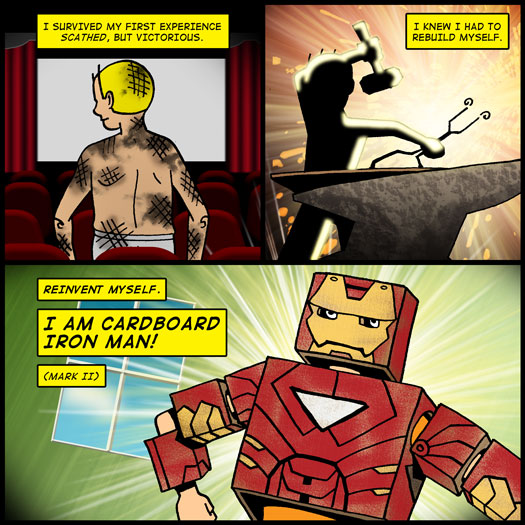 CORRUGATED SUPER-HERO