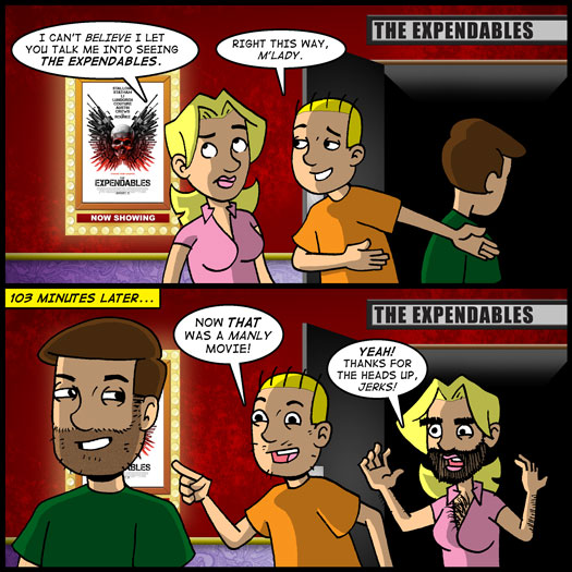 MANLY, YES BUT I LIKE IT, TOO