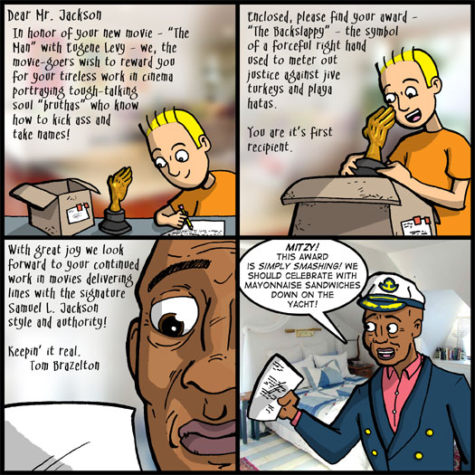 The Man, Samuel L. Jackson, Eugene Levy, award