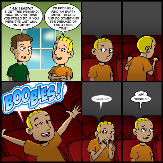 I Am Legend, boobies, last man on Earth I Am Legend, boobies, last man on Earth